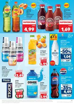 Kaufland Herbata mrożona classic Lipton Green Ice Tea oferta