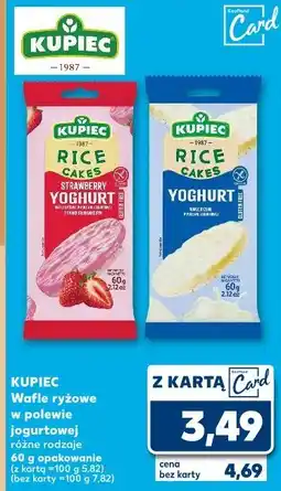 Kaufland Wafle jogurt strawberry Kupiec oferta