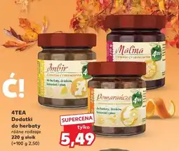 Kaufland Imbir z sokiem cytrynowym 4Tea oferta