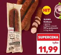 Kaufland Kiełbasa z filetem kaczki Sława oferta