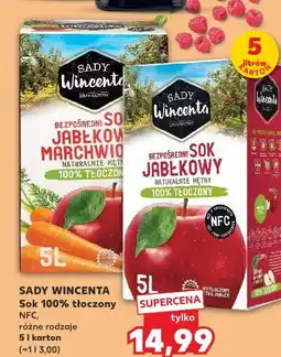 Kaufland Sok jabłkowo-marchwiowy Sady Wincenta oferta