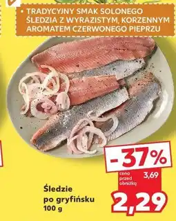 Kaufland Śledzie po gryficku oferta