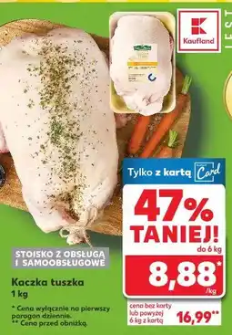 Kaufland Kaczka tusza Stoisko Mięsne oferta