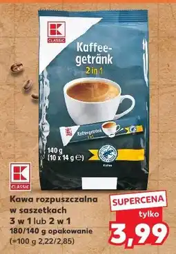 Kaufland Kawa 2 w 1 K-Classic oferta