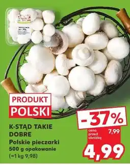 Kaufland Pieczarki K-Classic Stąd Takie Dobre! oferta