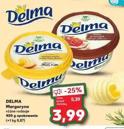 Kaufland Margaryna Delma Extra O Smaku Wiejskiego Masełka oferta