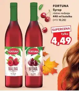 Kaufland Syrop malina Fortuna oferta