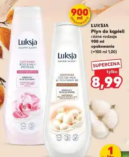 Kaufland Płyn do kąpieli cotton milk & provitamin b5 Luksja Creamy Soft oferta