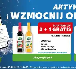 Kaufland Syrop pomarańczowy Łowicz oferta