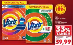 Kaufland Proszek do prania fairy expert Vizir Platinum oferta