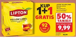 Kaufland Herbata Lipton Yellow Label Tea oferta
