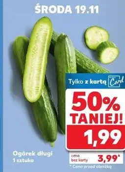 Kaufland Ogórek oferta