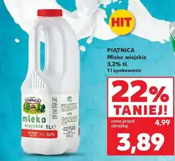 Kaufland Mleko wiejskie 3.2% Piątnica oferta