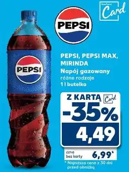 Kaufland Napój Pepsi Zero oferta
