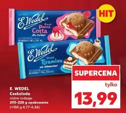 Kaufland Czekolada mleczna o smaku tiramisu E. Wedel oferta