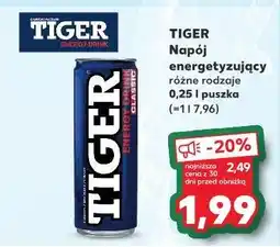 Kaufland Napój classic Tiger Energy Drink oferta