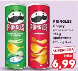 Kaufland Chipsy original Pringles oferta