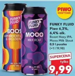Kaufland Piwo mood milk stout Funky Fluid oferta