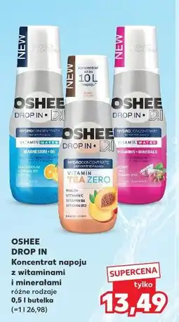 Kaufland Koncentrat napoju vitam tea zero Oshee Drop In oferta