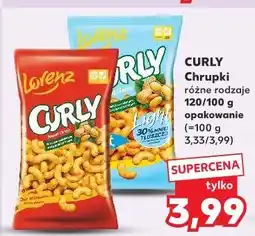 Kaufland Chrupki light Lorenz Curly oferta