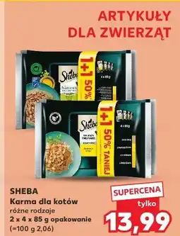 Kaufland Karma dla kota z kurczakiem w sosie Sheba Selection oferta