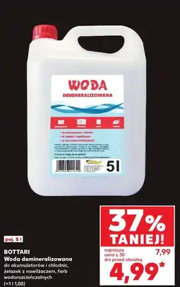 Kaufland Woda demineralizowana Bottari oferta