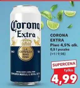 Kaufland Piwo Corona Extra oferta