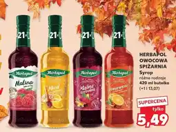 Kaufland Syrop pomarańcza z goździkami i cynamonem Herbapol oferta