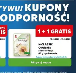 Kaufland Owsianka jabłko - cynamon K-Classic oferta