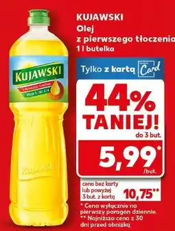 Kaufland Olej rzepakowy Kujawski oferta
