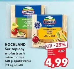 Kaufland Ser topiony tost Hochland oferta