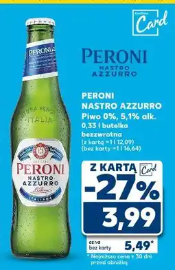 Kaufland Piwo Peroni 0.0% oferta