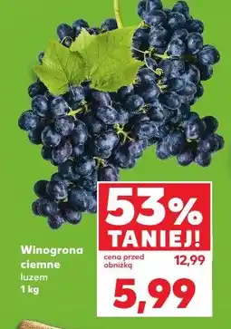 Kaufland Winogrona ciemne oferta