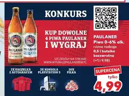 Kaufland Piwo Paulaner Hefe-Weissbier Alcohol Free oferta