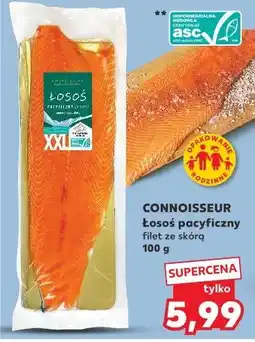 Kaufland Łosoś pacyficzny filet ze skórą Connoisseur oferta