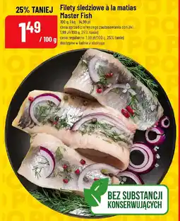 Polomarket Filety śledziowe à la matias Master Fish oferta