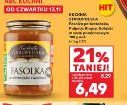 Kaufland Kuchnia Staropolska Fasolka po bretońsku oferta