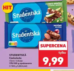 Kaufland STUDENTSKÁ Czekolada oferta