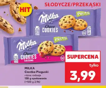 Kaufland MILKA Ciastka Pieguski oferta