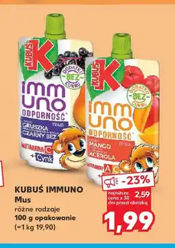 Kaufland KUBUS IMMUNO Mus oferta