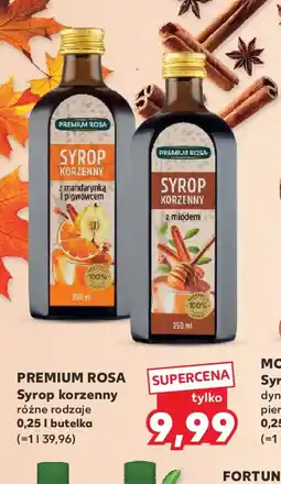 Kaufland Syrop korzenny PREMIUM ROSA oferta