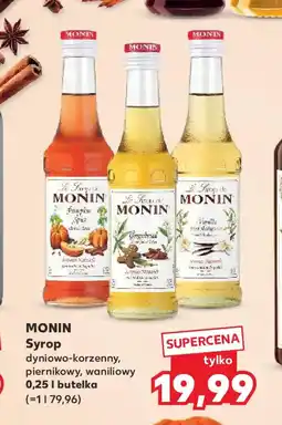 Kaufland MONIN Syrop oferta