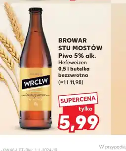 Kaufland Piwo Browar Stu Mostów oferta