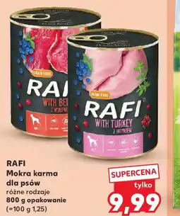 Kaufland RAFI Mokra karma dla psów oferta