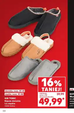 Kaufland GIN TONIC Kapcie oferta