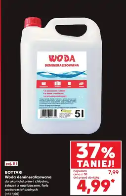 Kaufland BOTTARI Woda demineralizowana oferta