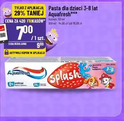 Polomarket Pasta dla dzieci 3-8 lat Aquafresh oferta