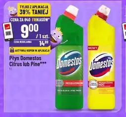 Polomarket Płyn Domestos Citrus lub Pine oferta