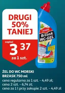 Auchan Żel do wc morski oferta