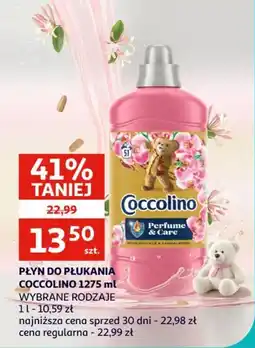 Auchan Płyn do płukania coccolino oferta